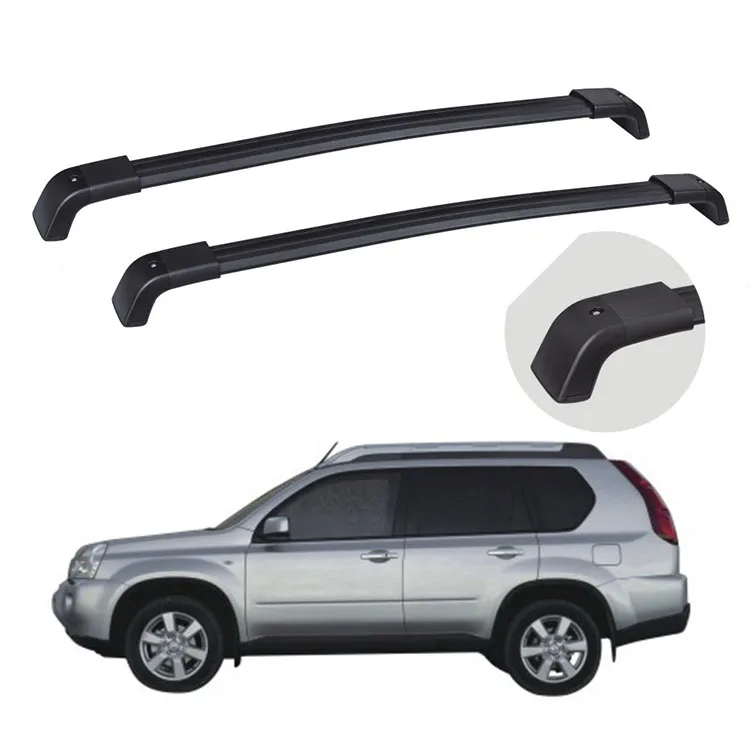 Hot sale Off Road 4X4 Car Accessories Style Aluminum Alloy Cross Bar Car Roof Rack for Nissan X-TRAIL 08-16
