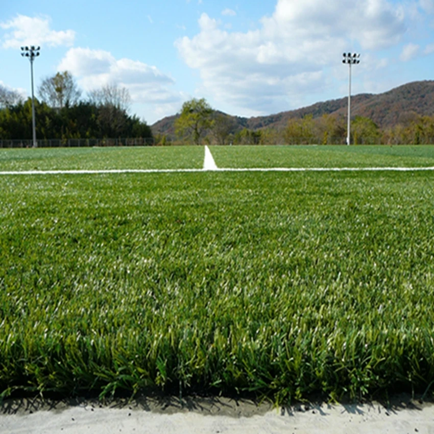 High quality artificial grass sports flooring football  natural synthetic grass turf carpet tiles
