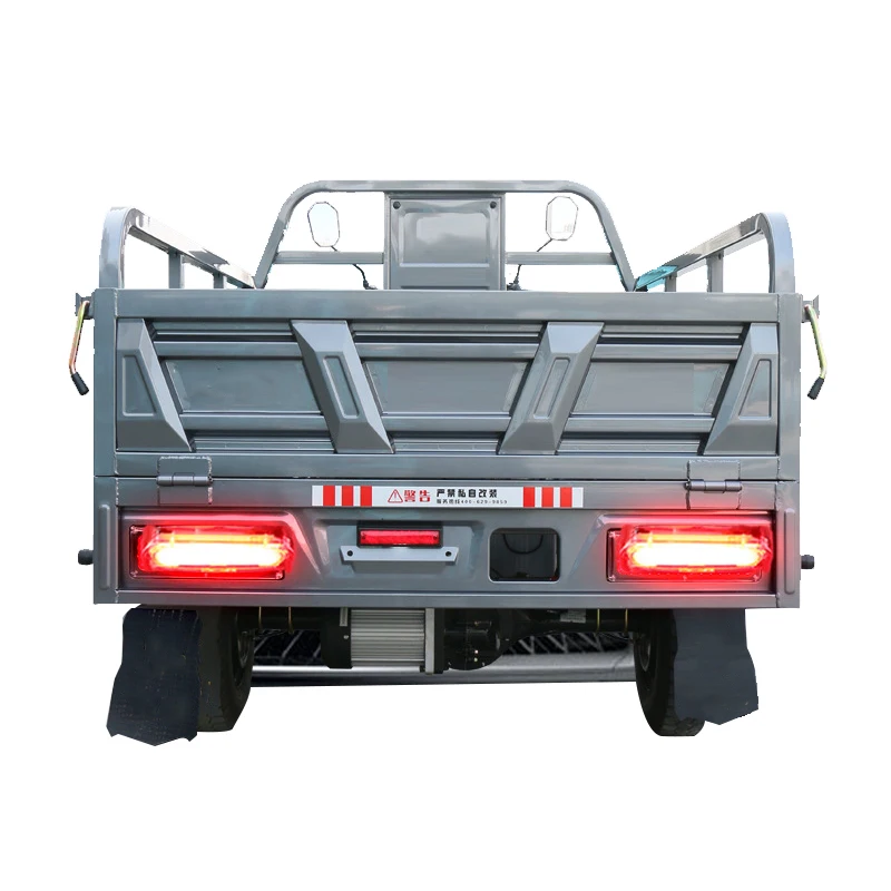800w-1000w three-wheel electric vehicle factory pull cargo self-unloading open type carrying goods electric tricycle