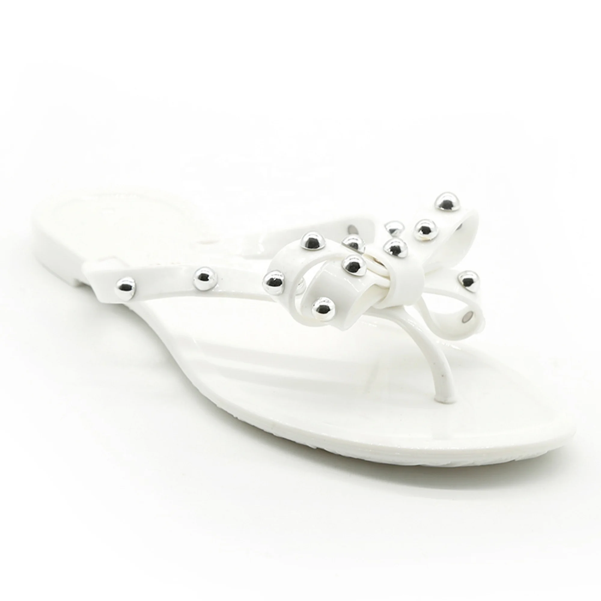 Woman Fashion Summer Flip Flops European PCU Jelly Flat Sandals