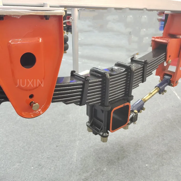 American Type Trailer Suspension Dump Trailer Bogie Suspension Axles Semi Trailer Parts