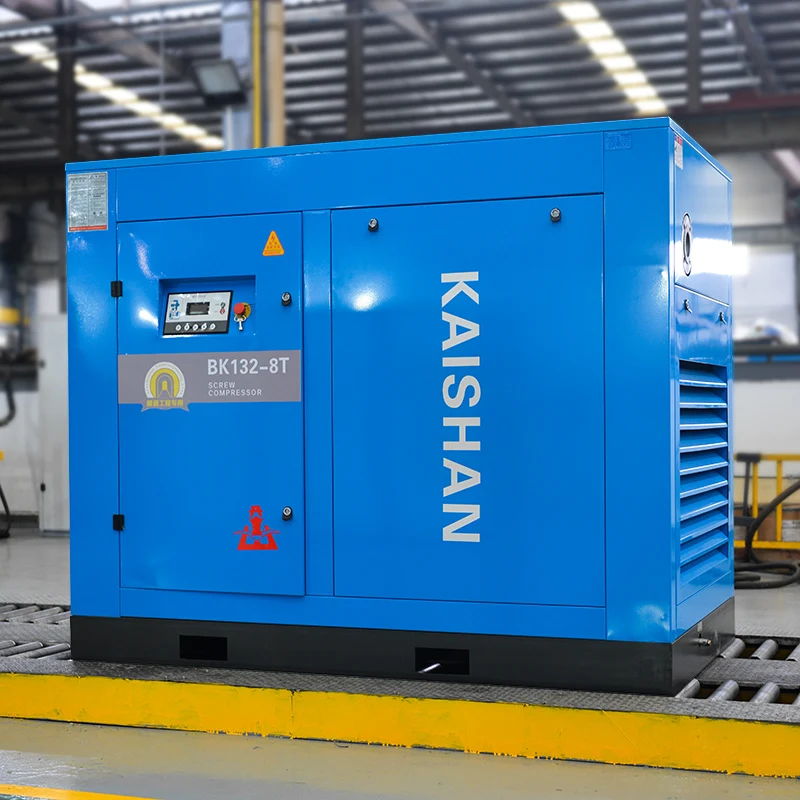 Chinese supplier 11kw 60cfm electric screw air compressor machine