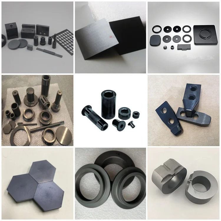 3X Ceramic OEM CNC Machining Silicon Carbide SIC Structural Gas Pressure Sintering GPSN Si3N4 Silicon Nitride Structure Parts