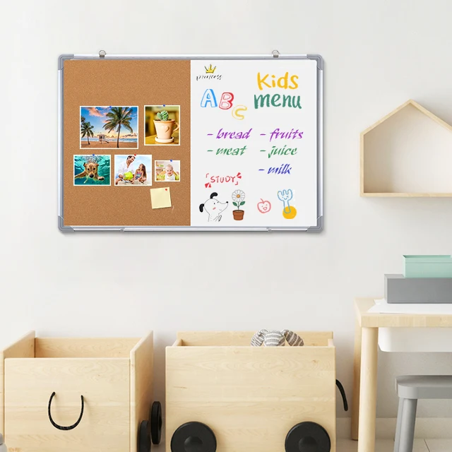 Cork Notice Board Bulletin Board Decorative Pin Borad for Office