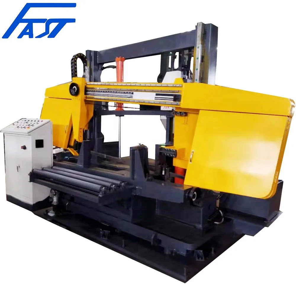 Jinan FAST CNC Automatic H/I/U beam Band Sawing Machine Automatic Bandsaw Machine Metal Cutting Horizontal Metal Bandsaw