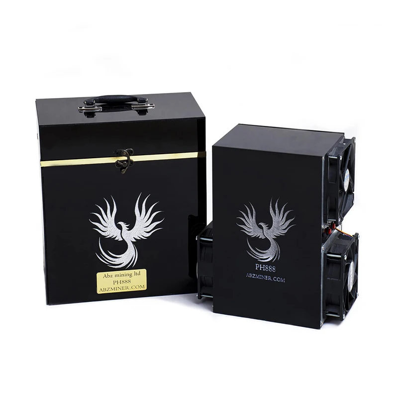 
Brandnew ABZMINER ABZ PH-888 + 120Th asic chip ,1450W Electricity -PSU INCLUDED(Built in) The best bitcoin asic miner 