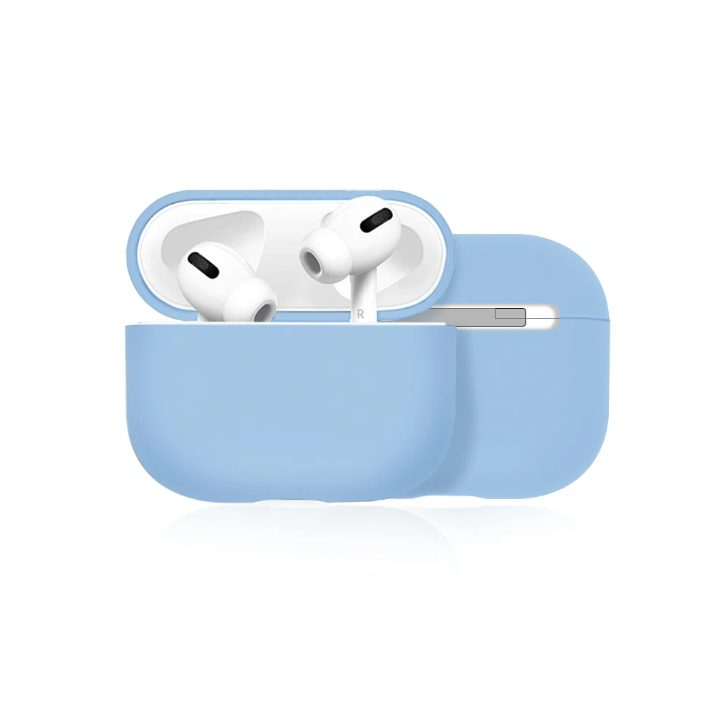 Оптовая продажа силиконовый ударопрочный защитный чехол для Apple Airpod