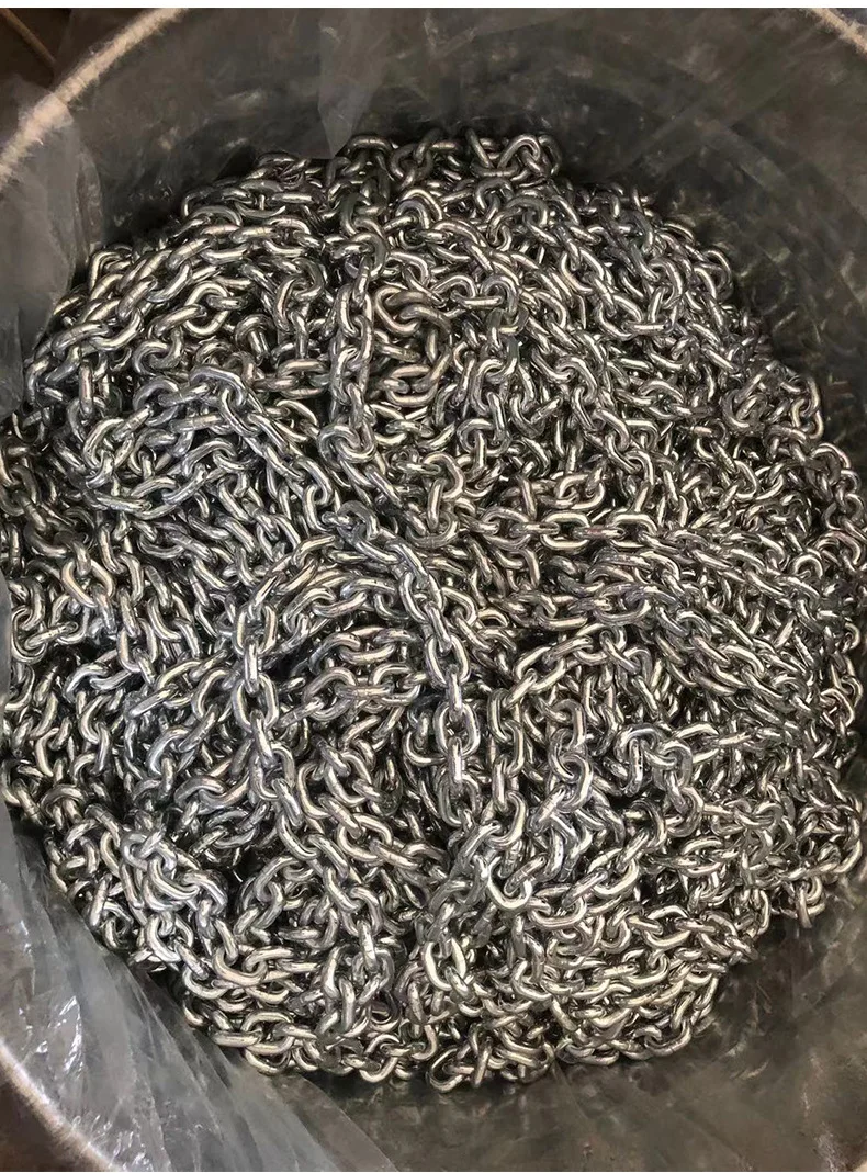 Wholesale G801t2t3t5t10t Manganese Steel Chain 6mm32mm Mining Dock Lifting Roller Chain for Guardrail and Lifting Rings