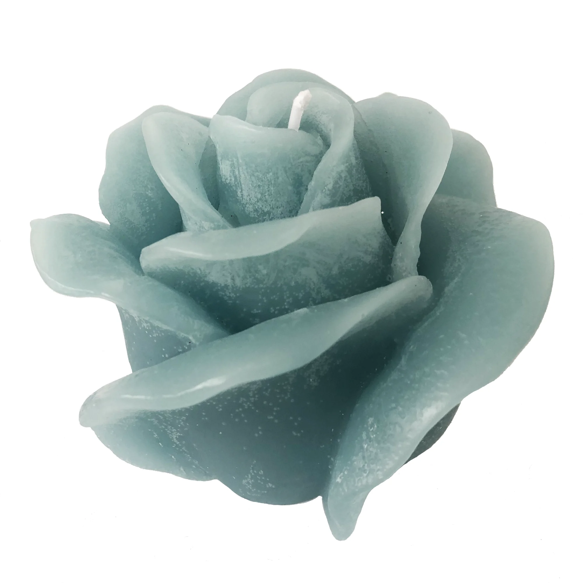 blue  flower natural  wax candles decorative