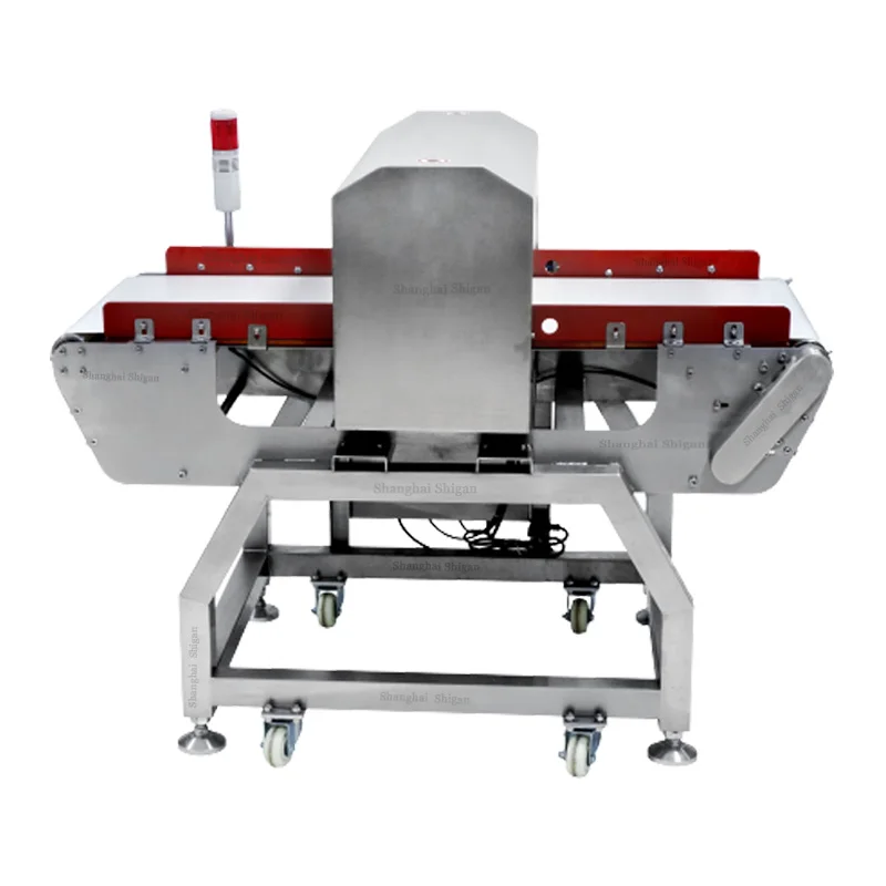 Good quality  conveyor belt metal detector for food industry