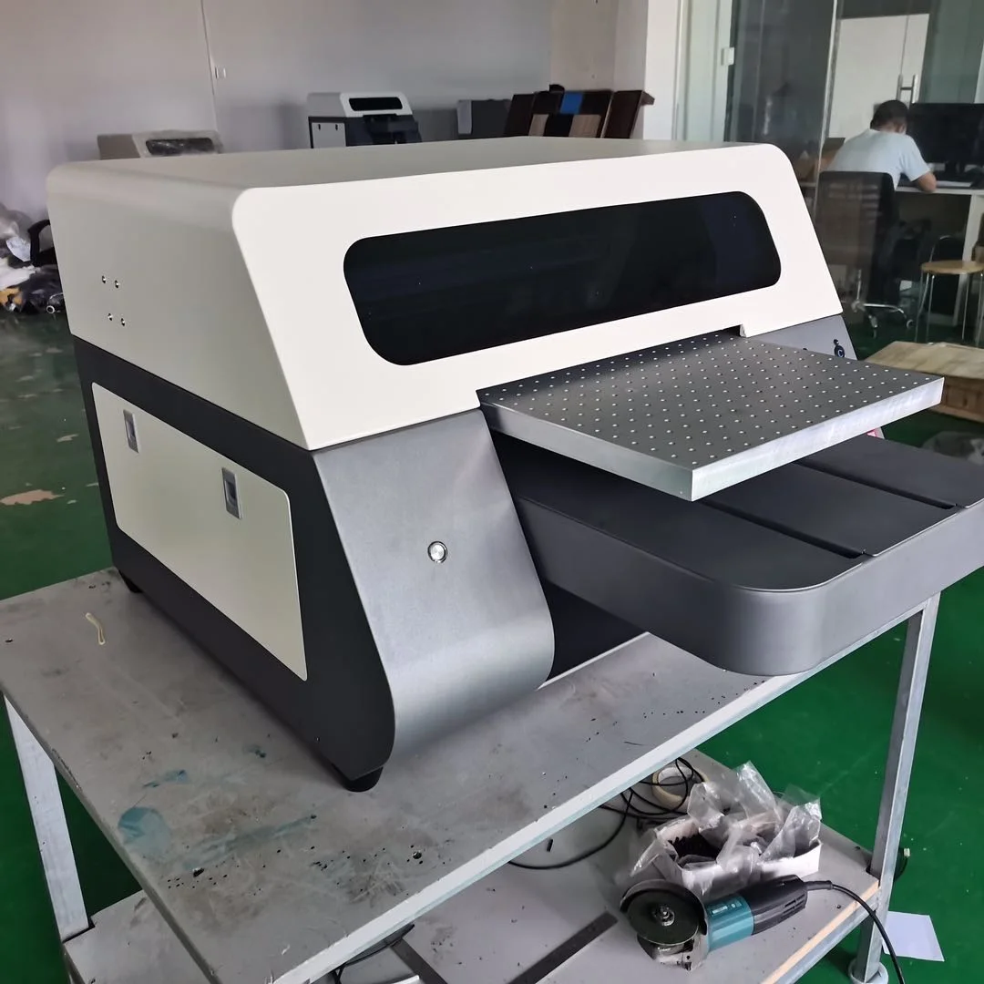 Automatic Cheap Price High Quality Uv DTG DTF Flatbed Printer A3 Uv Printer With Vanish printing