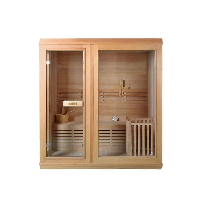 Factory Direct Sales Modern Design 4 Person Household Sauna Steam Room