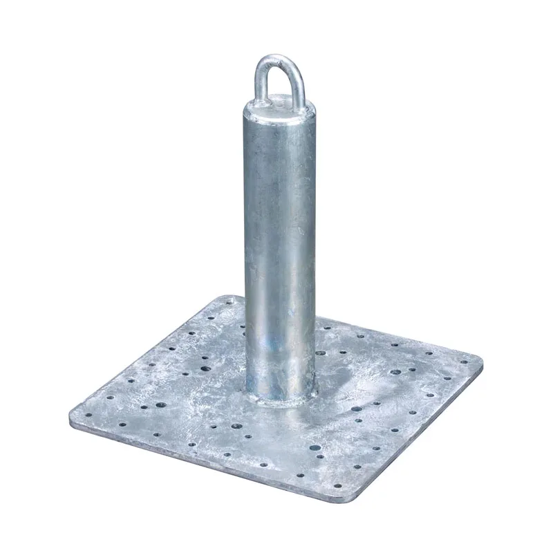 Metal Fabrication roofing anchor Galvanized Roof Anchor Post Top Loop for Fall Protection Systems