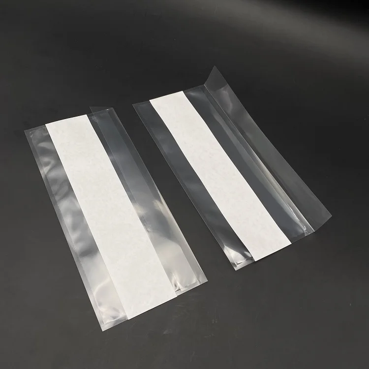 Factory Customized Mini Packaging Transparent OPP Card Document Mask Plastic Cosmetic Paper Envelope Storage Organizer Bag