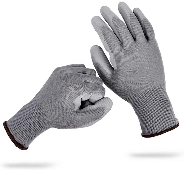 Защитные рабочие перчатки с полиуретановым покрытием, садовые перчатки для строителей