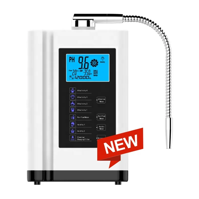 OEM Multiple Color Water Filter Purifier Best Alkaline Japan Ionizer 7.5kgs Alkalizing Alkaline Water Filter