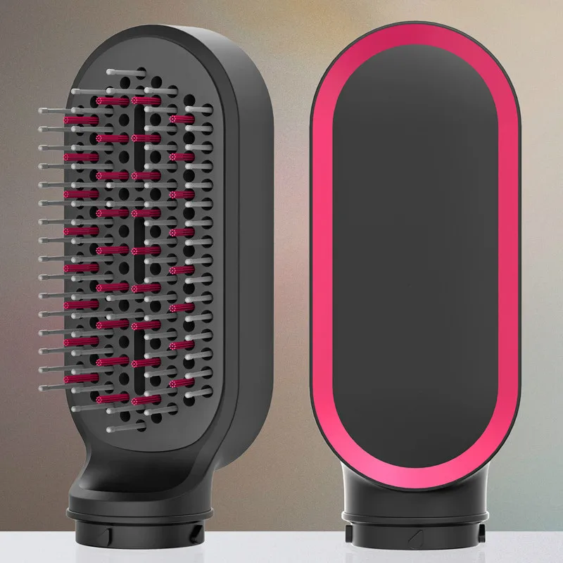 Best Sell Fast Electric Salon Cold And Hot Air 4 In 1 Hair Dryer Straightener Comb Rotating Hot Air Brush