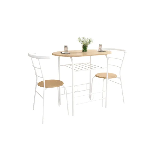 Комплект обеденного стола Dilun из 3 предметов на заказ для 2 кухонного и стульев