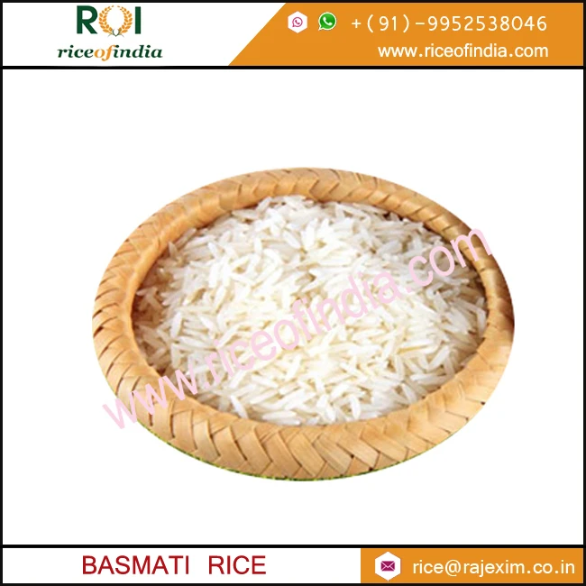 White long 1121 Pusa basmati rice from India which is perfect for briyanis