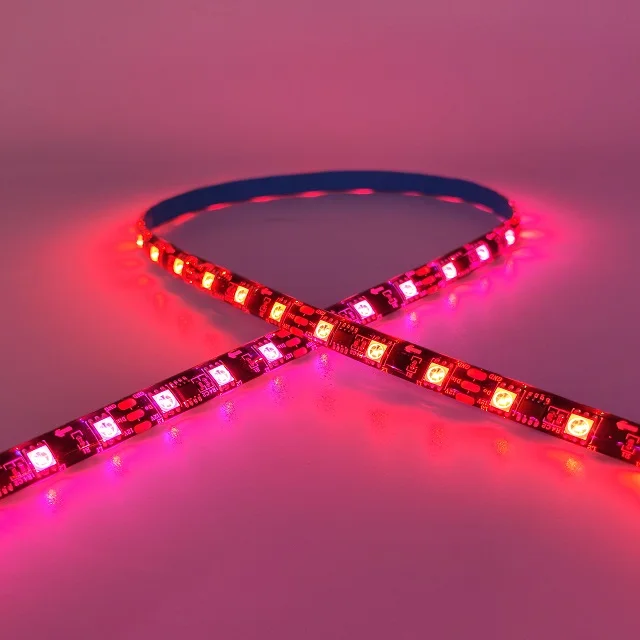 Phantom color light stripws2812 чип 12 В низкое напряжение водонепроницаемый flexiblecabinet бегун полоса ledstrip световая лента самоклеящаяся