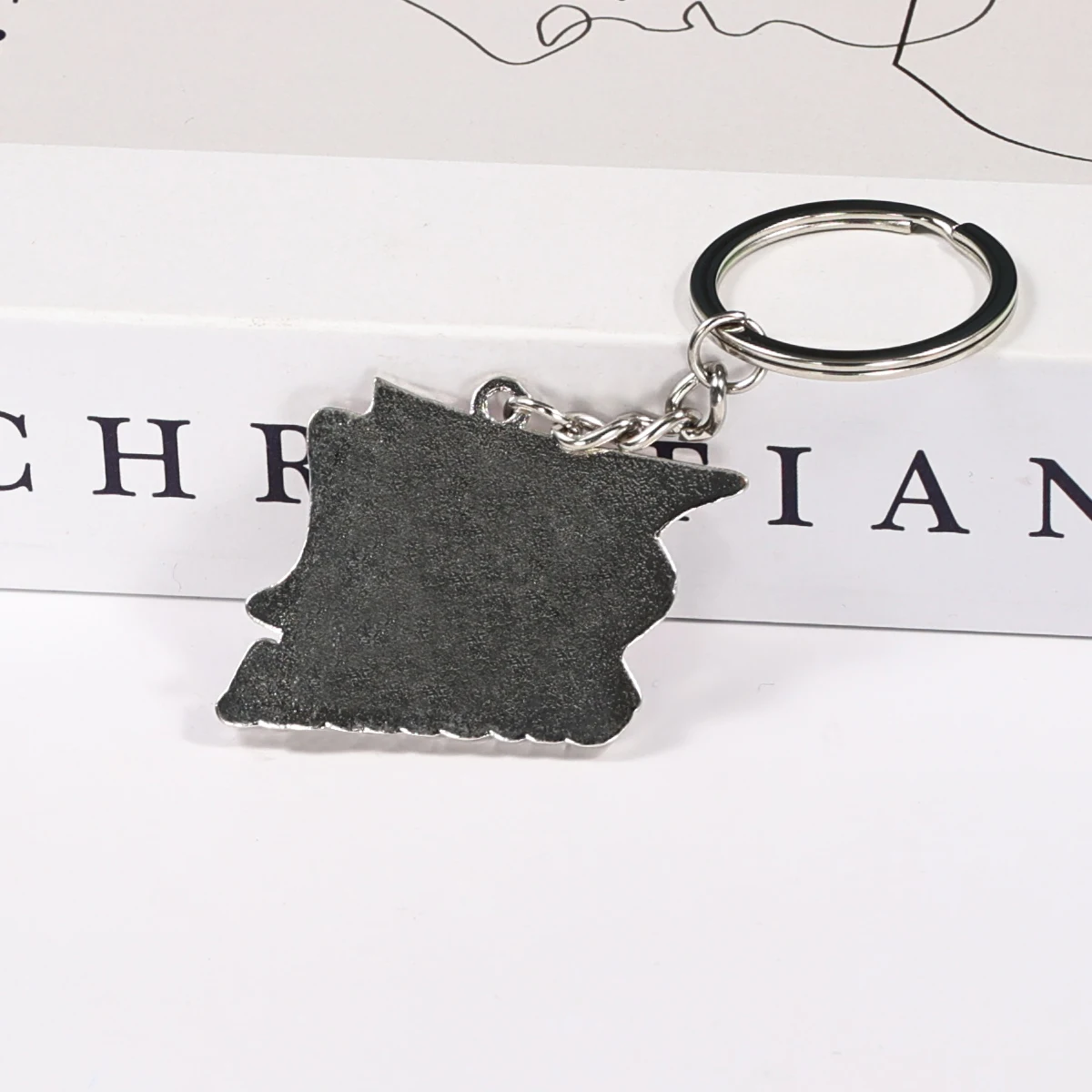 Factory Price Customized Nickel Enamel Keychain Zinc Alloy Metal Die Casting  Key Rings Croatia Tourist Souvenir Gifts