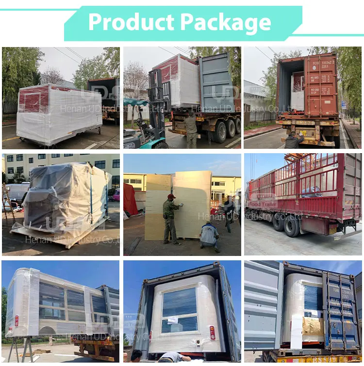 food truck trailer ice cream cart hotdog cart