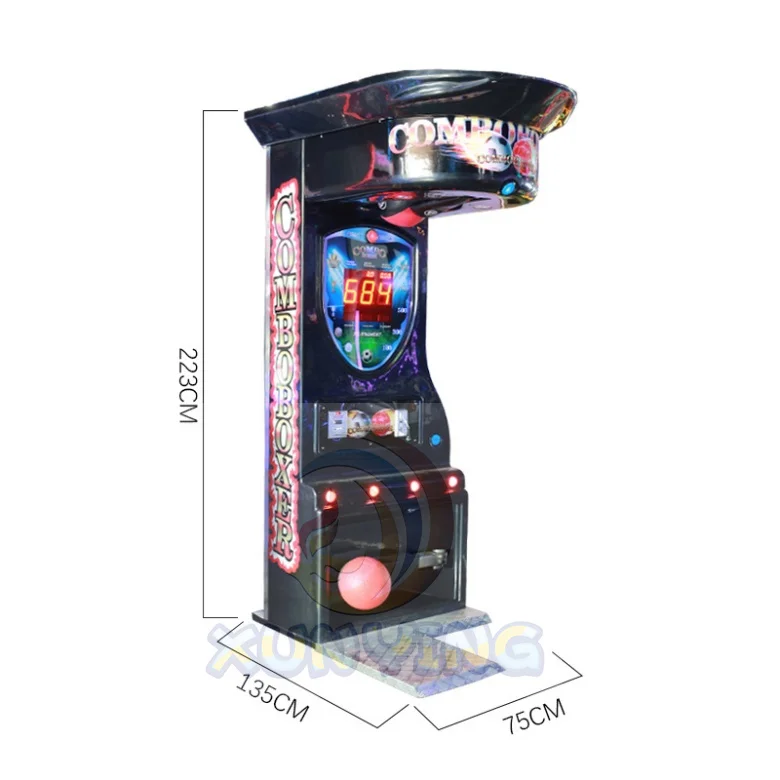 Boxing Strength Test Machine Coin Operated Boxing Game Machine For Sale