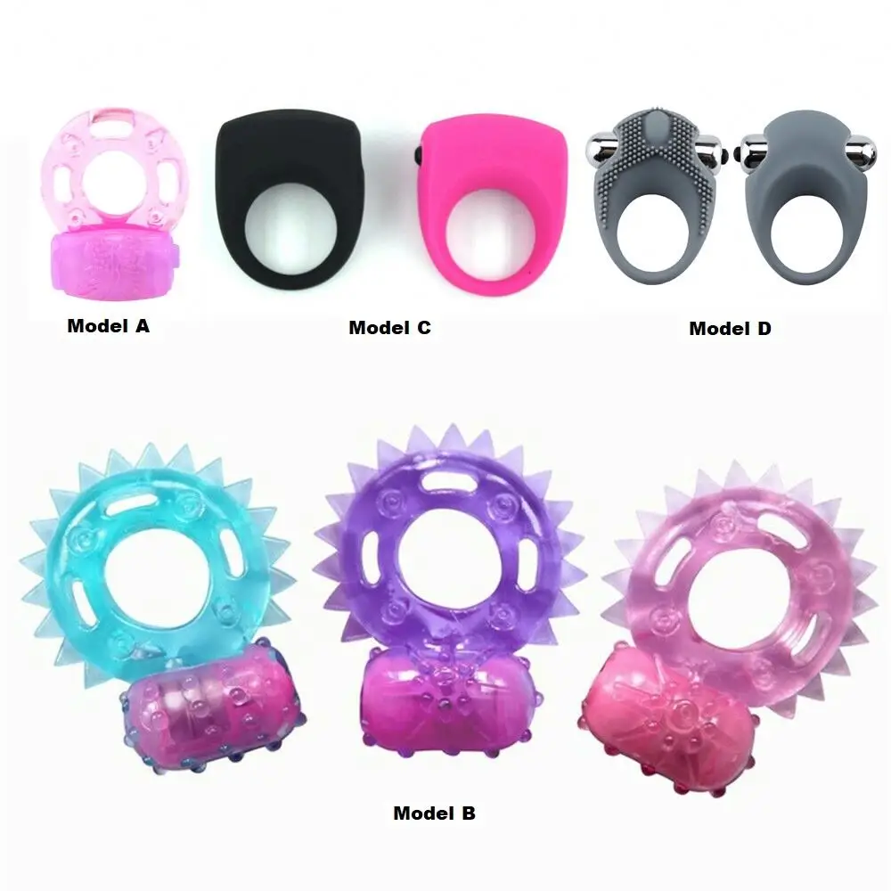 Penis Cock Ring With Vibrator Vibrating Glans Penis Ring For Men Delay Ejaculation