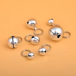 Pet Dog Cat Collar Bell DIY Accessories For Collar Loud Bell kitten Safety Random