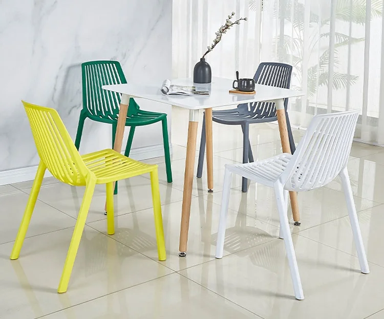 dining table set black white square table modern simple design mdf top dining tables