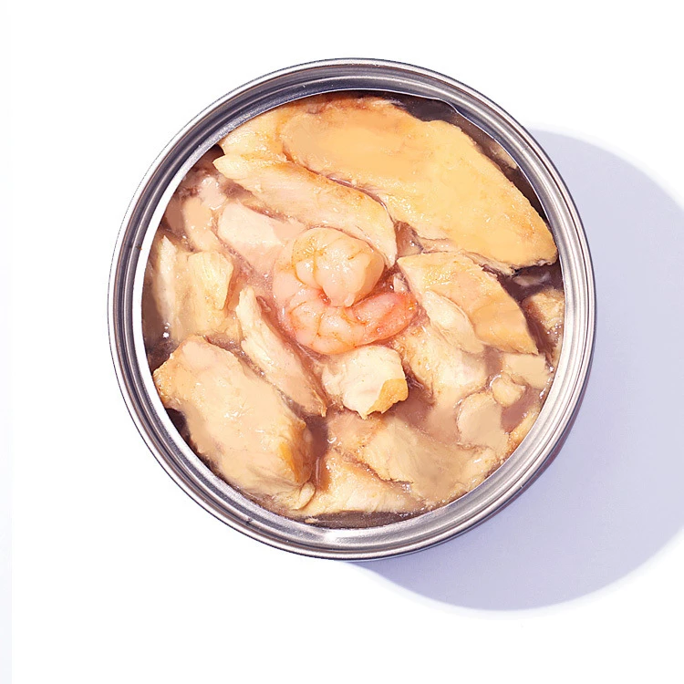 Amazon Hot Selling OEM/ODM  High Protein Pet Chicken Food  Wet Cat Food Canned Cat and Dog Food