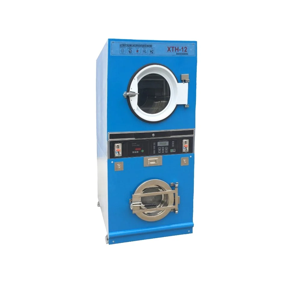 20kg electric heating coin operated washing machine