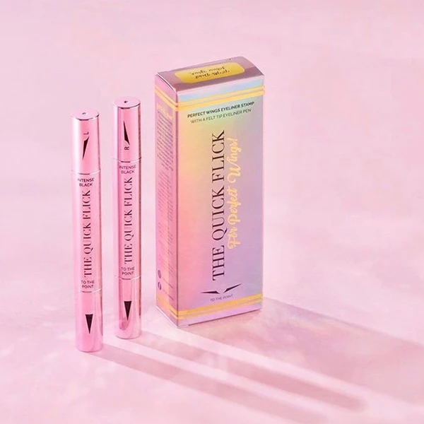 Custom Printing Cosmetic Gift Bottle Sample Lipstick Lip Gloss Card Paper Packaging Box
