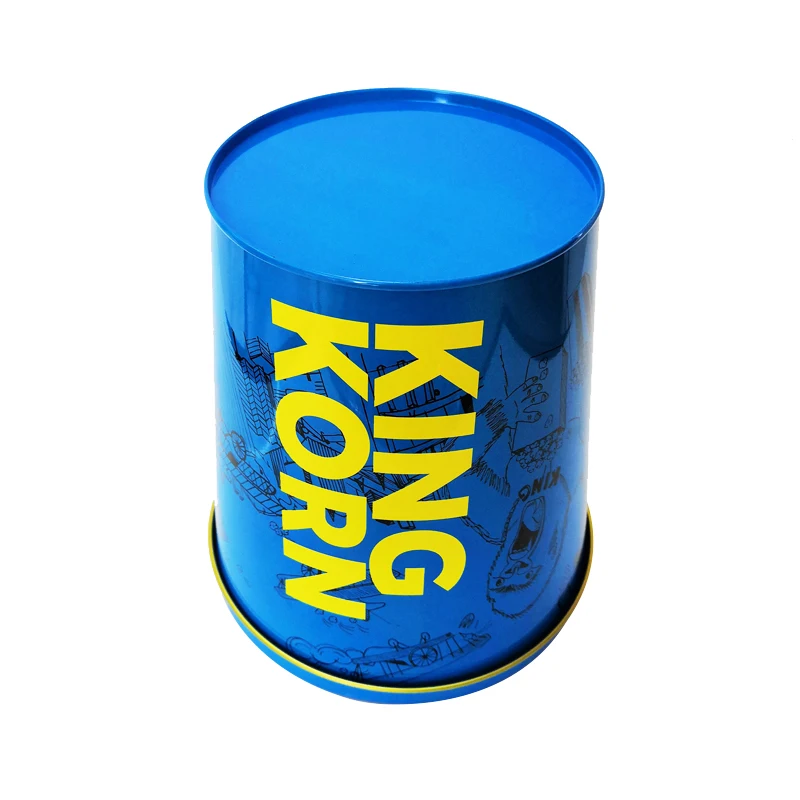 1 gallon popcorn tin gourmet popcorn bucket metal