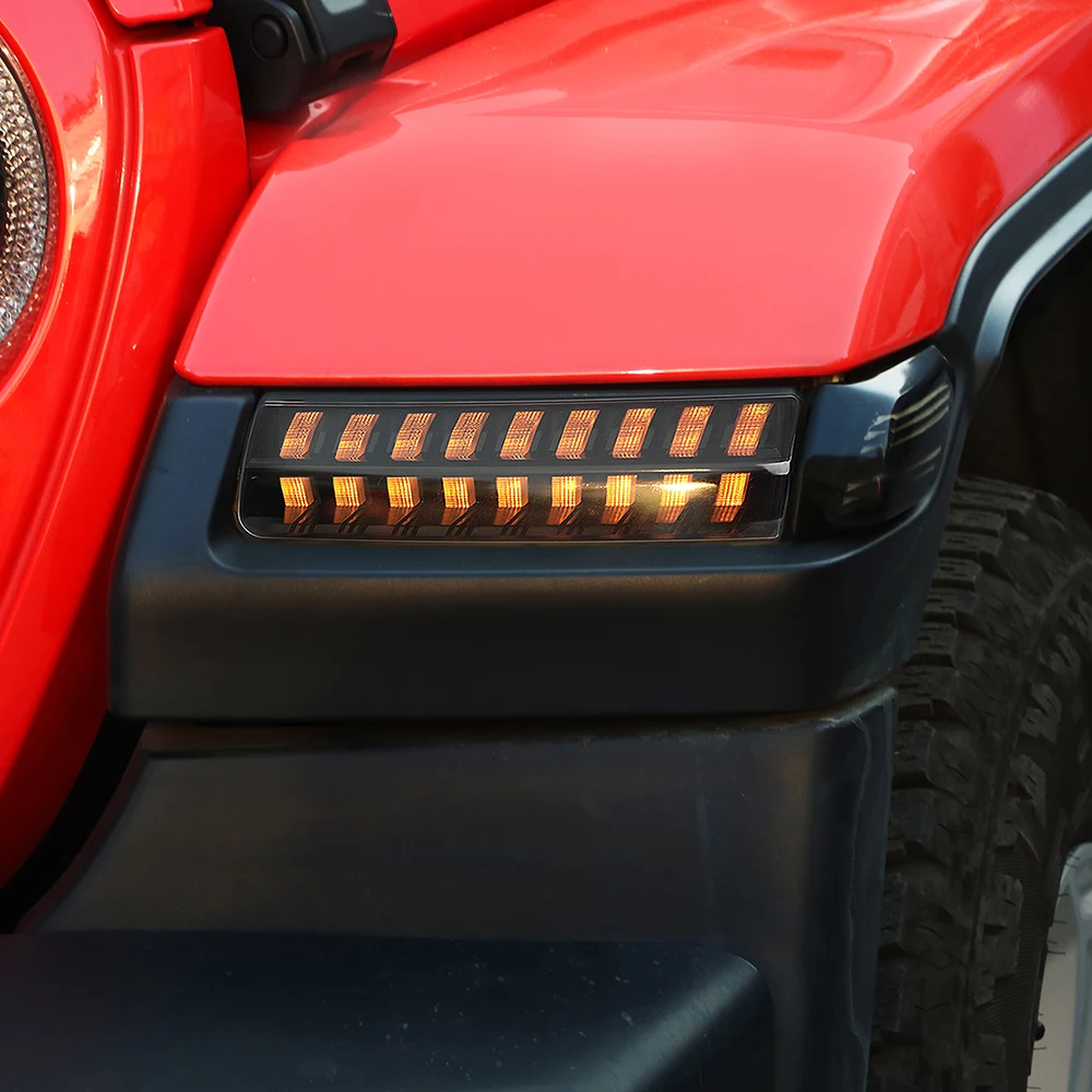 Оптовая цена 4X4 для джипа сигнальный сигнал дневного света с задним фонарем поворотный сигнал IP67 для переднего сигнала джипа