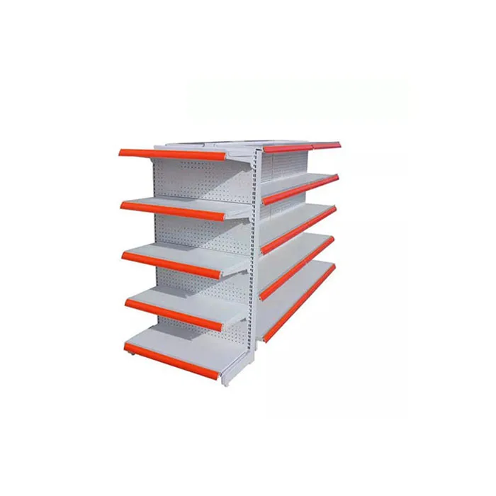 Сверхпрочные металлические полки для магазинов