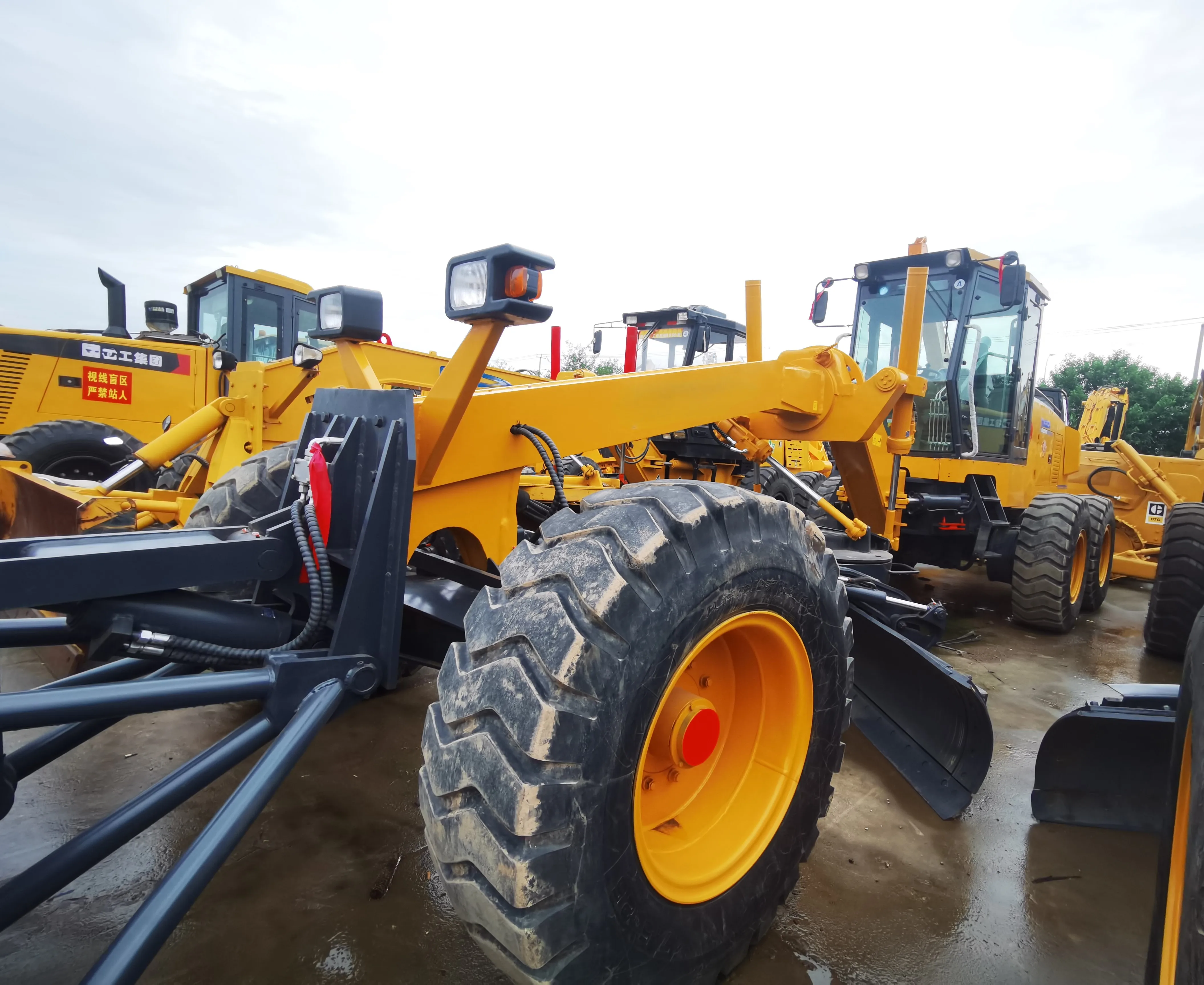 Used 16ton China Grader Model GR2153 169KW second-hand moter grader farm use cheap price foe sale
