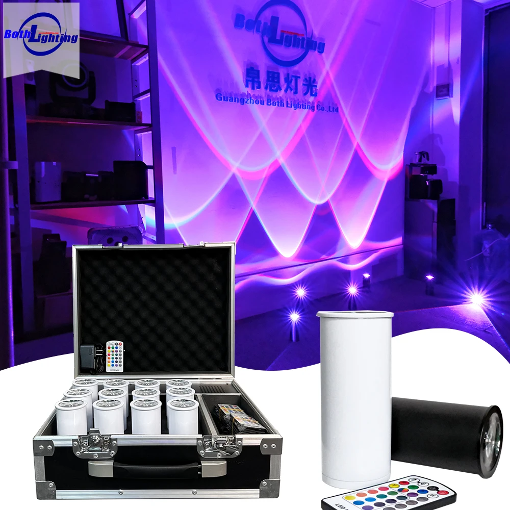 Оба освещения хромовые пушки обезьяны RGBAW UV 6 в 1 светодиодные батареи лаборатории световые эффекты для свадьбы диджея вечеринки события
