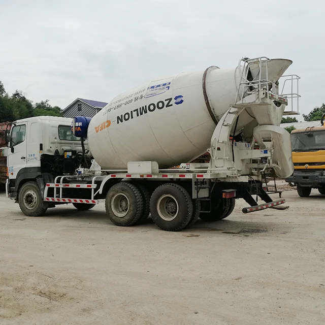  Бетономешалка HINO 700 б/у/левый руль 6X4 бетономешалка