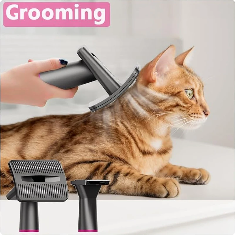 2024 New Profesional 9 In 1 Pet Grooming Kit Vacuum Cleaner Blower All-In-One For Dog Cat Hair Remover Trimmer Pet Nail Grinder