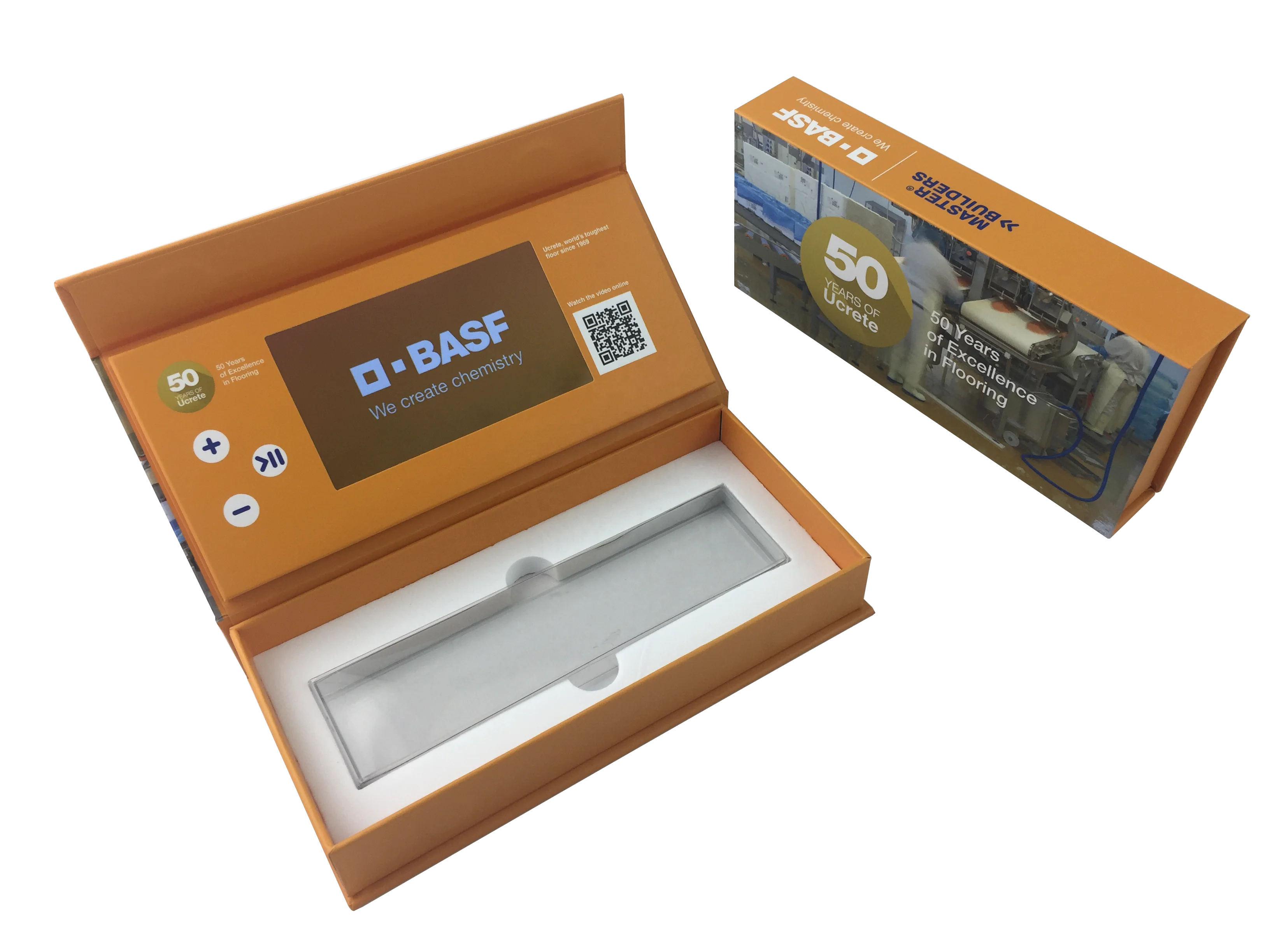 Custom Gift Flower Lcd Screen Video Boxes With 7 Lcd Screen