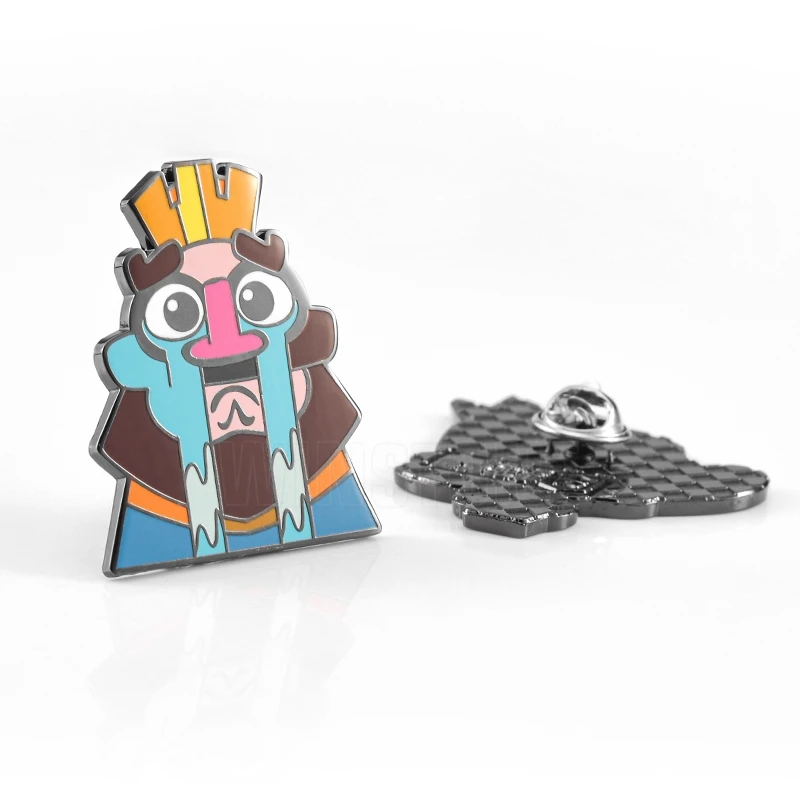 Custom Metal Anime Cartoon Hard Enamel Lapel Pins for Mobile Game from Audit Factory