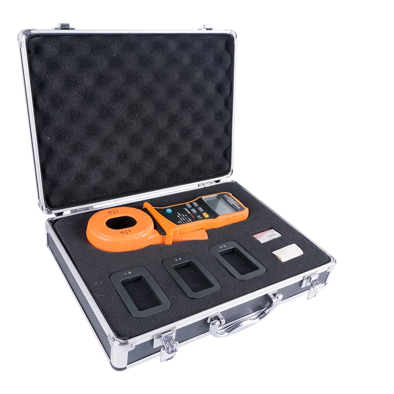 Высокочувствительный цифровой Заземляющий зажим MS2301, измеритель сопротивления, тестер сопротивления, низкое энергопотребление