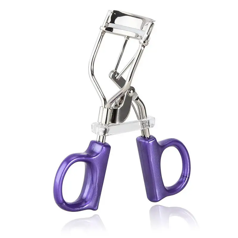 Professional Purple Eyelash Curler Tool Portable Eyelashes Curler Tweezers Curling Eye Lashes Clip Cosmetic Beauty Makeup Tools