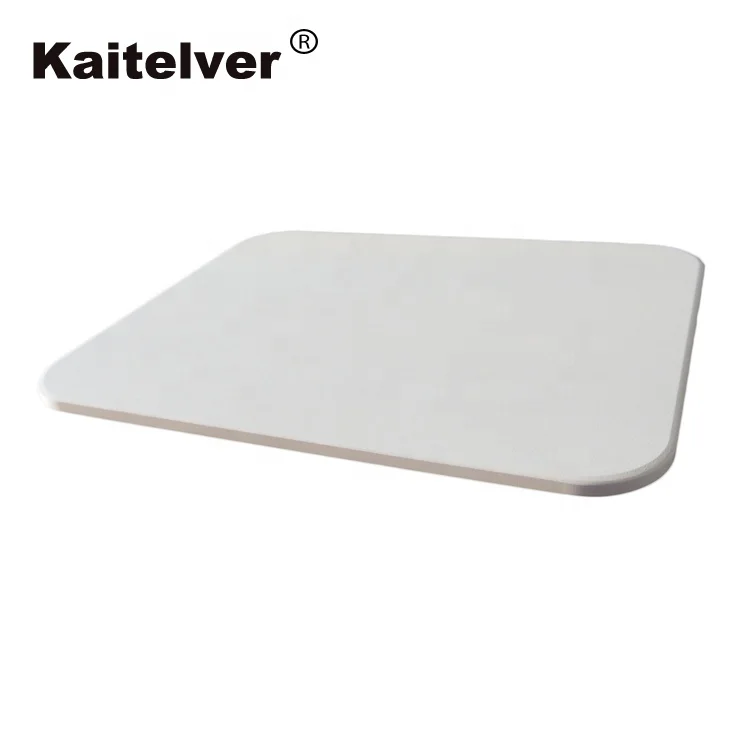 Ceramic pizza plate oven slate non-stick baking pan high temperature cordierite plate resistant