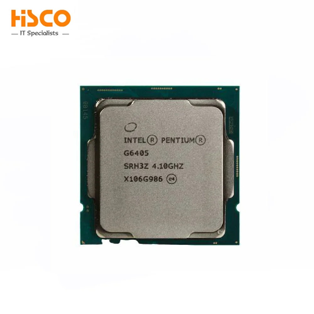 Золотой G6405 для Intel Pentium Gold G6405, 2 ядра, 4,10 ГГц, 4 Мб кэш-памяти, процессор FCLGA1200 для сервера