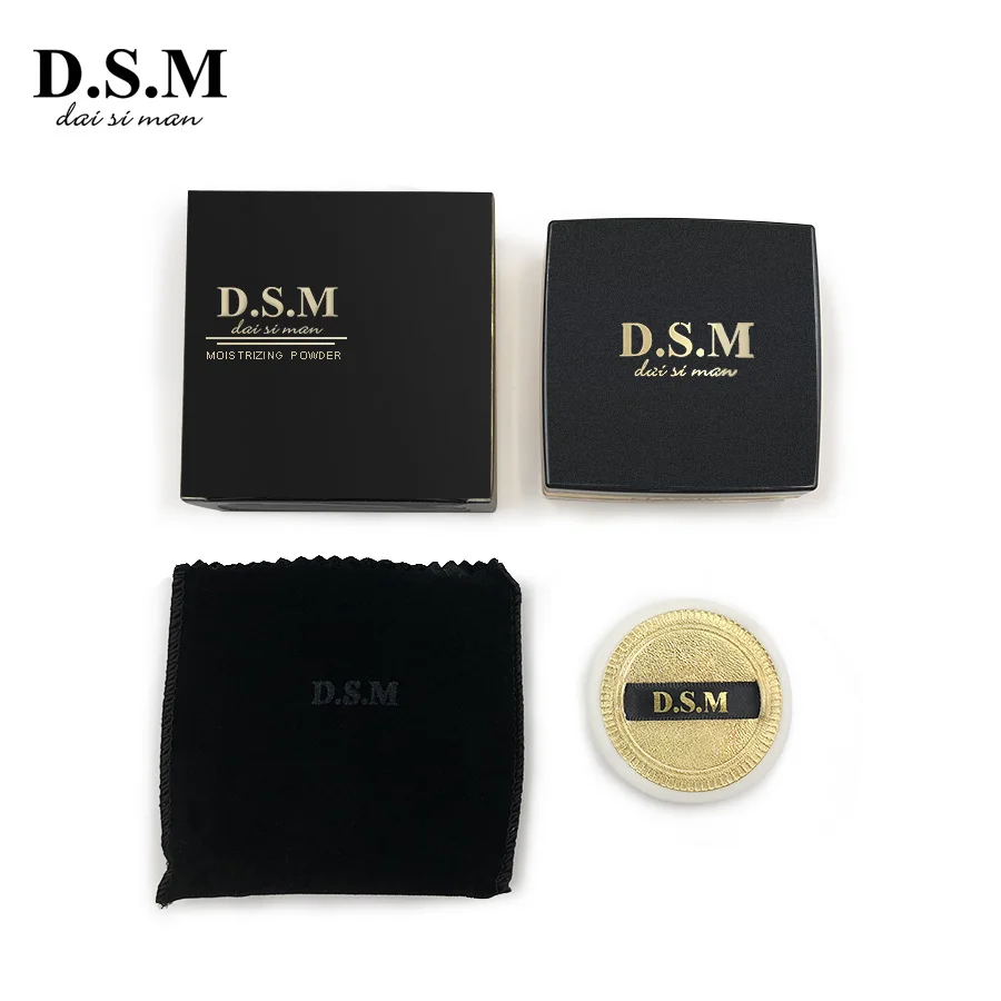 D.S.M private label highlighter pressed powder makeup compact powder