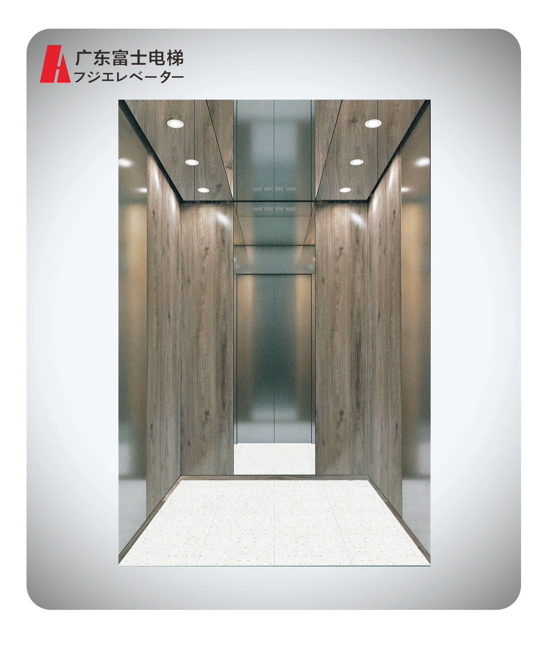 Vvvf Driving 14 Persons Passenger Elevator Lift For Residential Building
