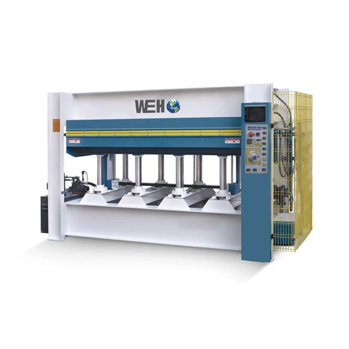 Hot press board making machine for furniture/wood door/veneer