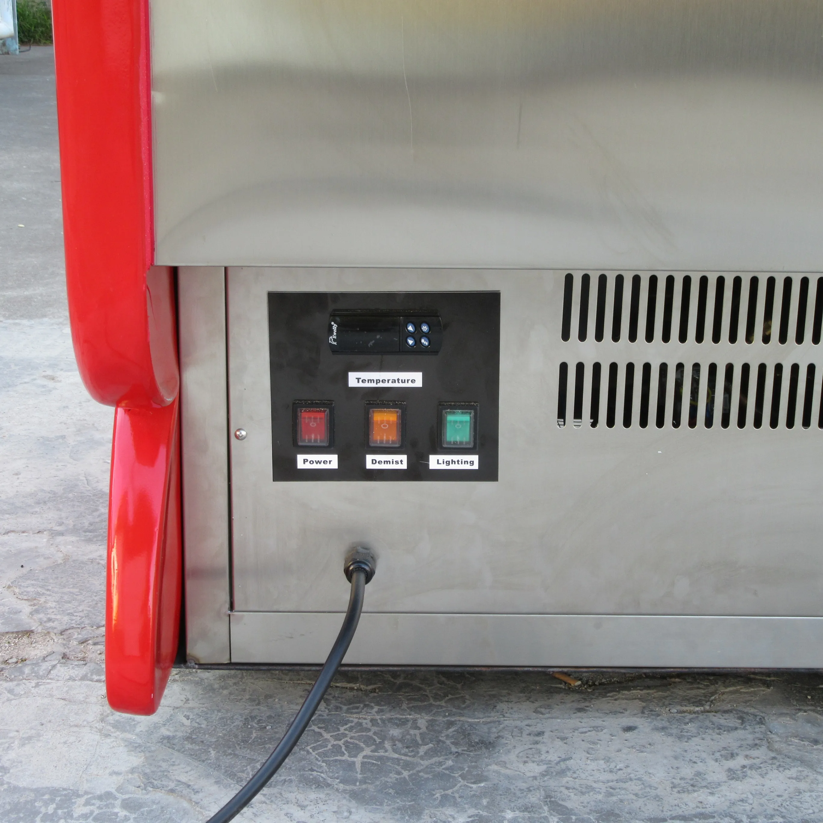 Commercial use 12 Pans freezer refrigerator hard ice cream/popsicle display showcase/gelato ice cream display freeze